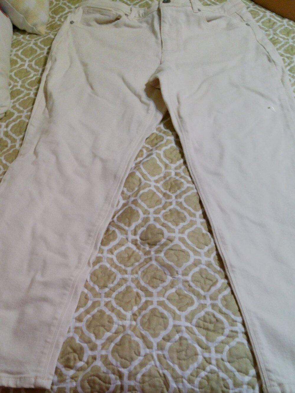 J JILL NATURAL COLOR DENUM JEANS SIZE 12P NWT